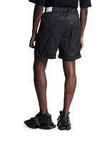 Main Lab Cotton-Blend Elasticized Shorts