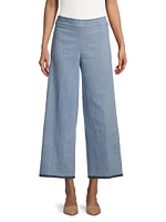 Alex Denim Wide-Leg Pants