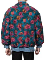 Parasomnia Floral Denim Jacket