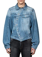 Denim Wrap Jacket