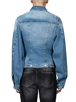 Denim Wrap Jacket