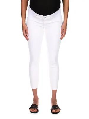 Florence Skinny Maternity Instasculpt Crop Jeans