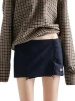 Cashmere Mini-Skirt