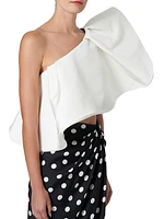 One-Shoulder Ruffle Top