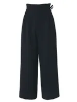 High-Waist Cropped Pants