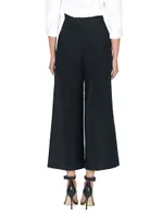 High-Waist Cropped Pants