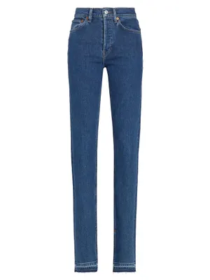 70s High-Rise Stretch Skinny Bootcut Jeans