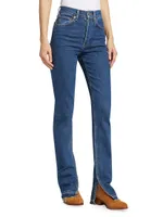 70s High-Rise Stretch Skinny Bootcut Jeans