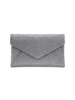The Loveletter Crystal-Embellished Envelope Clutch
