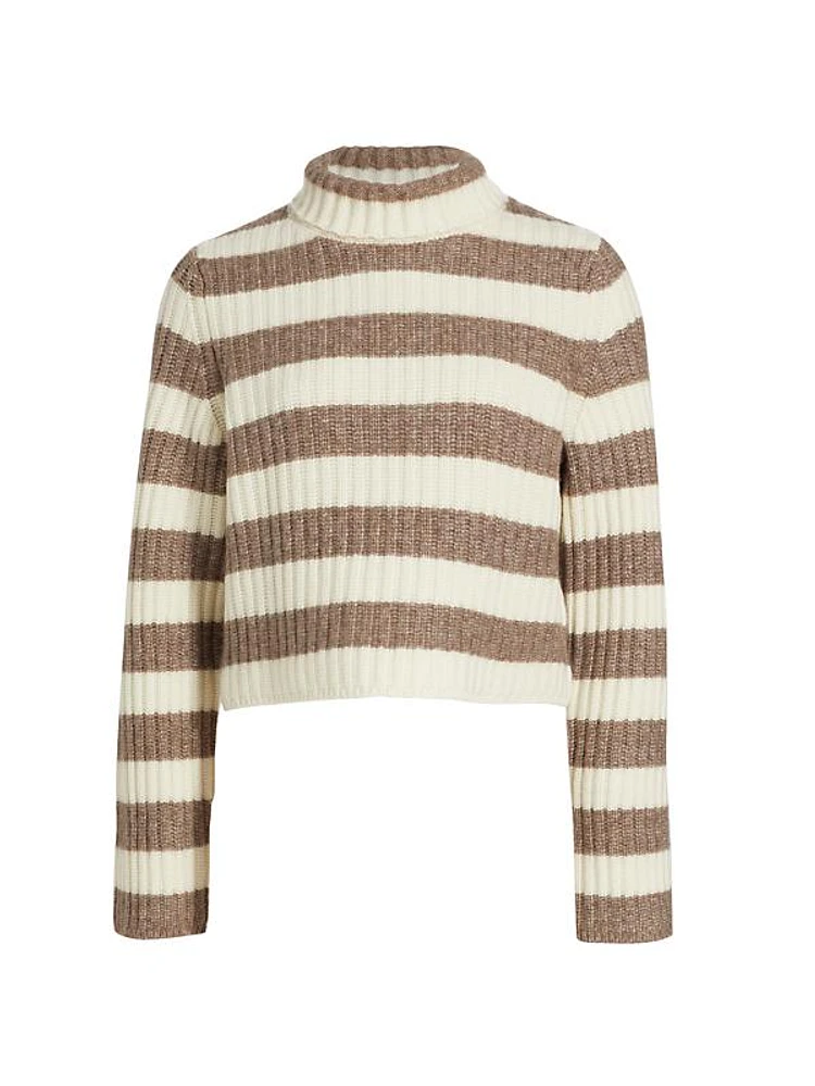 Striped Wool & Cashmere Sweater