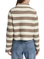 Striped Wool & Cashmere Sweater