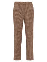 Houndstooth Check Pants