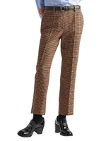 Houndstooth Check Pants