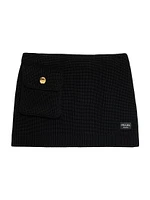 Wool Miniskirt