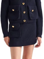 Wool Miniskirt