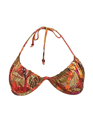 Uwa Halter Underwire Bikini Top