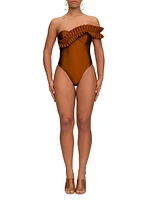 Nisi Ruffled One-Piece Swimsuit