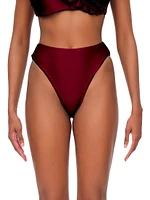 Liva High-Leg Bikini Bottoms