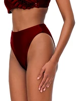 Liva High-Leg Bikini Bottoms