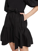 Georgia One-Shoulder Tiered Minidress