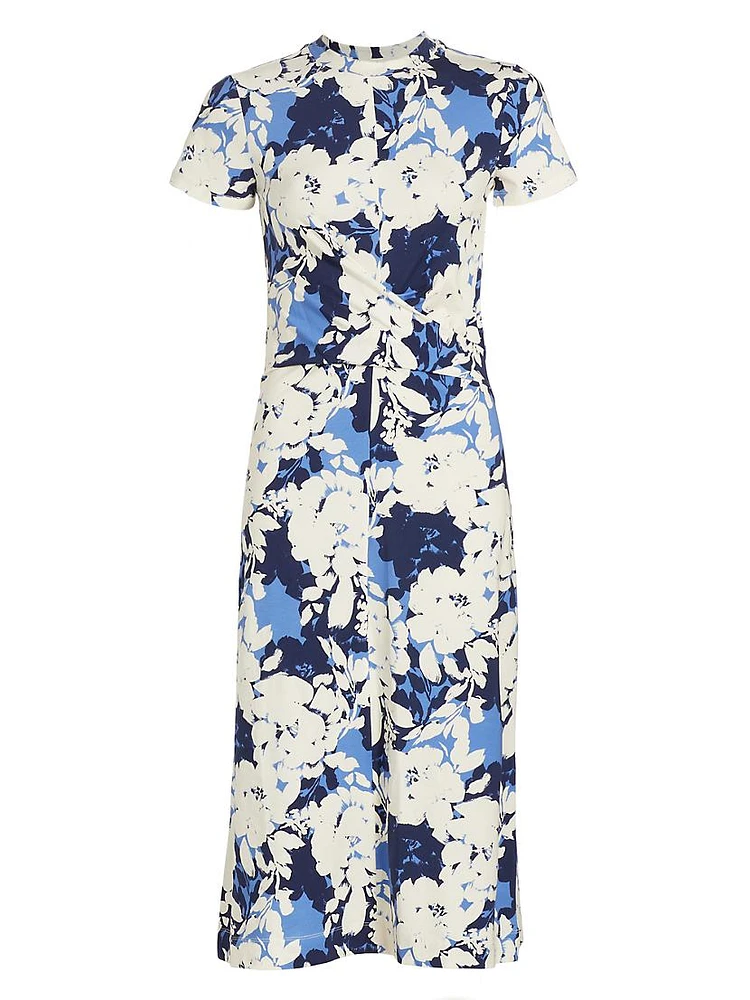 Mac Floral Midi-Dress