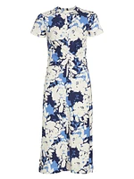 Mac Floral Midi-Dress