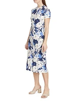 Mac Floral Midi-Dress