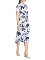 Mac Floral Midi-Dress