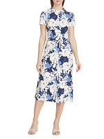 Mac Floral Midi-Dress