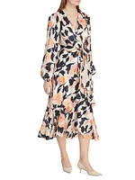 Blaire Floral Wrap Dress