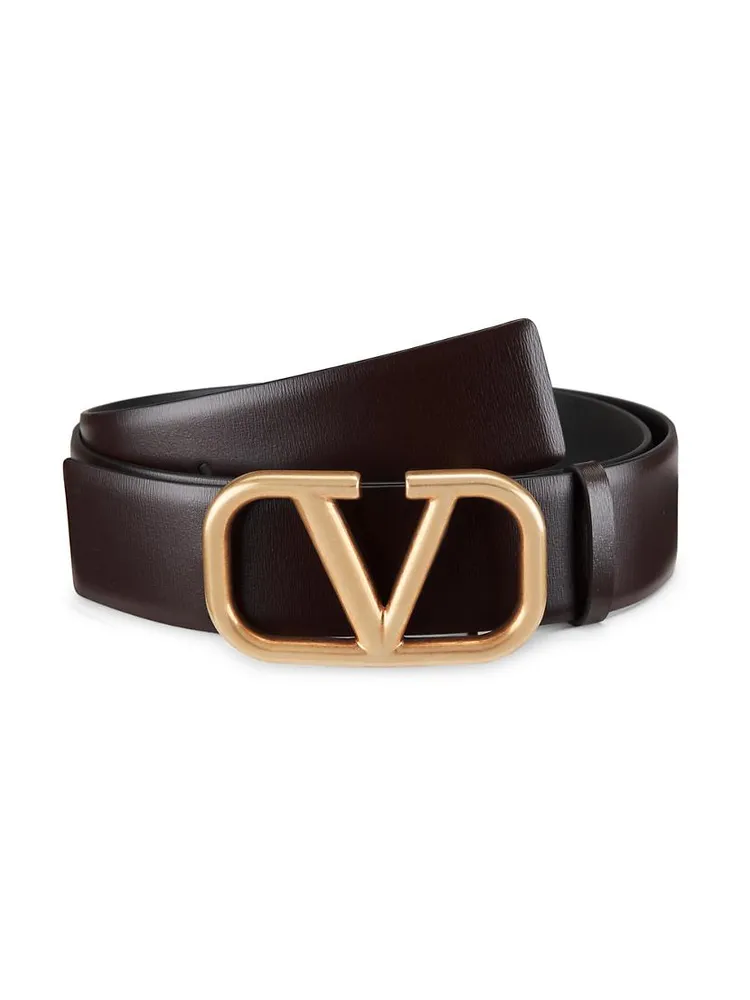 VLogo Signature Calfskin Belt 40 MM