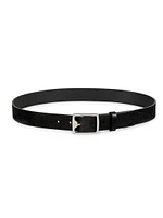 Boyfriend Textured Leather Belt