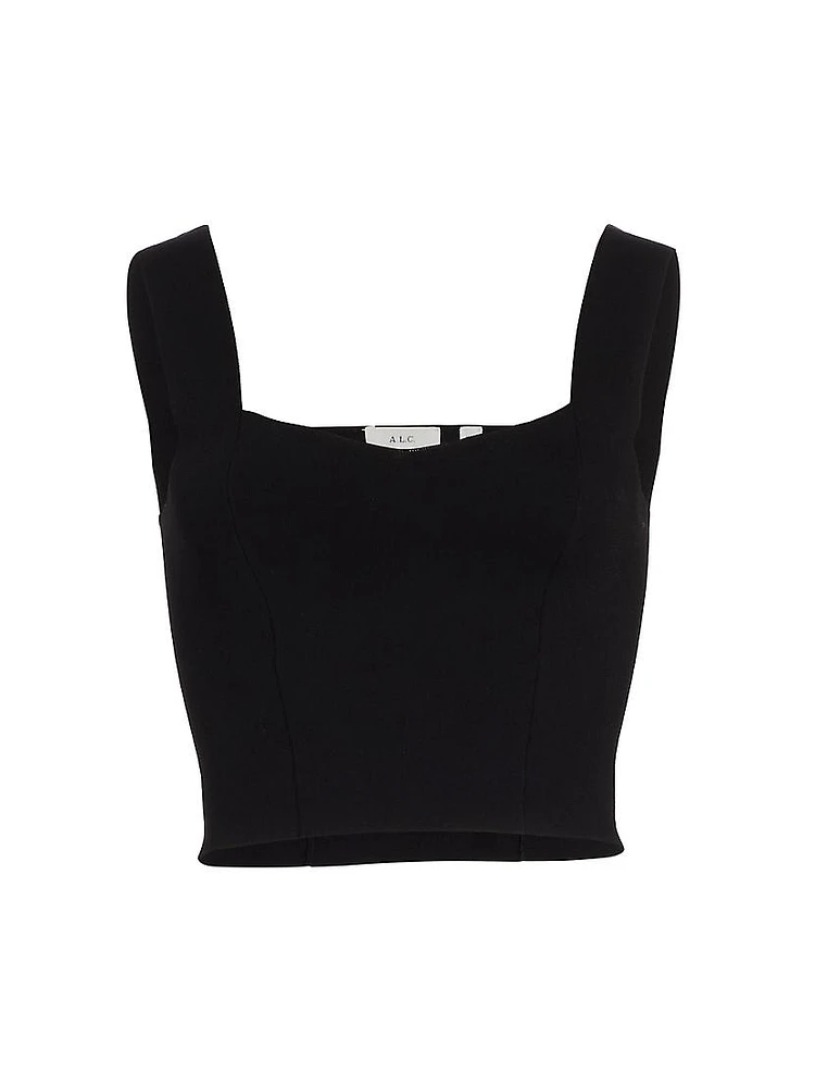 Jordana Knit Crop Top