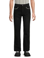 Persistence Of Memory Studded Bootcut Jeans