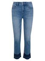 Straight-Leg Ankle-Crop Jeans