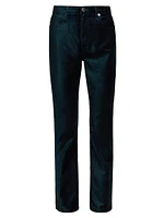 Nico Velvet Boot-Cut Trousers