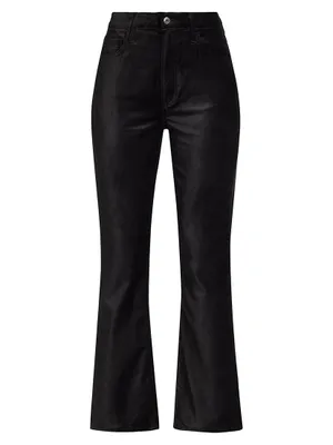 Nico Velvet Boot-Cut Trousers