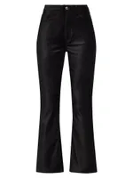 Nico Velvet Boot-Cut Trousers