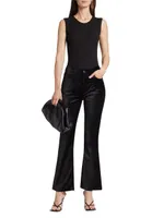 Nico Velvet Boot-Cut Trousers