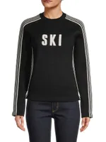 Retro Ski Graphic Sweater