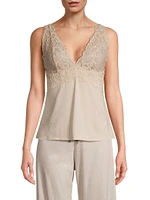 Bliss Harmony Lace-Trimmed Camisole Top