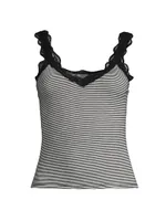 Positano Stripe Mariela Lace Tank