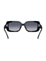 54MM Rectangular Sunglasses