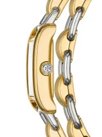 Mini Eleanor Two-Tone Stainless Steel Double-Wrap Watch
