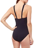 Rendez Vous Eyelet One-Piece Swimsuit