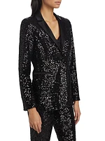 Breann Sequin Blazer