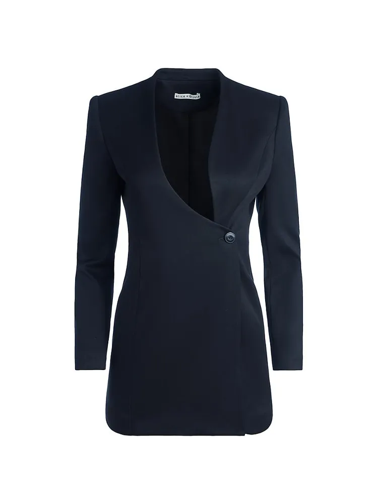 Lucien Curvy V-Neck Jacket