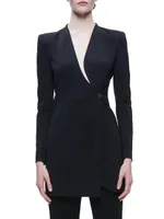 Lucien Curvy V-Neck Jacket