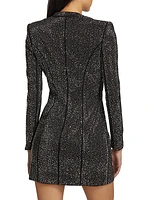 Guenda Crystal-Embellished Minidress