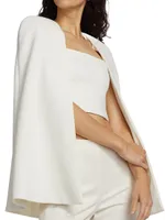 Marcia Cropped Cape Top